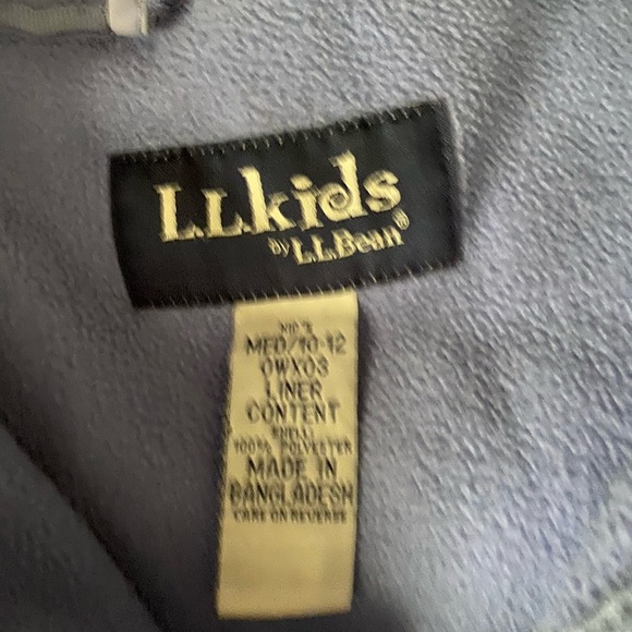 Kids L.L. Bean purple jacket - Picture 11 of 12